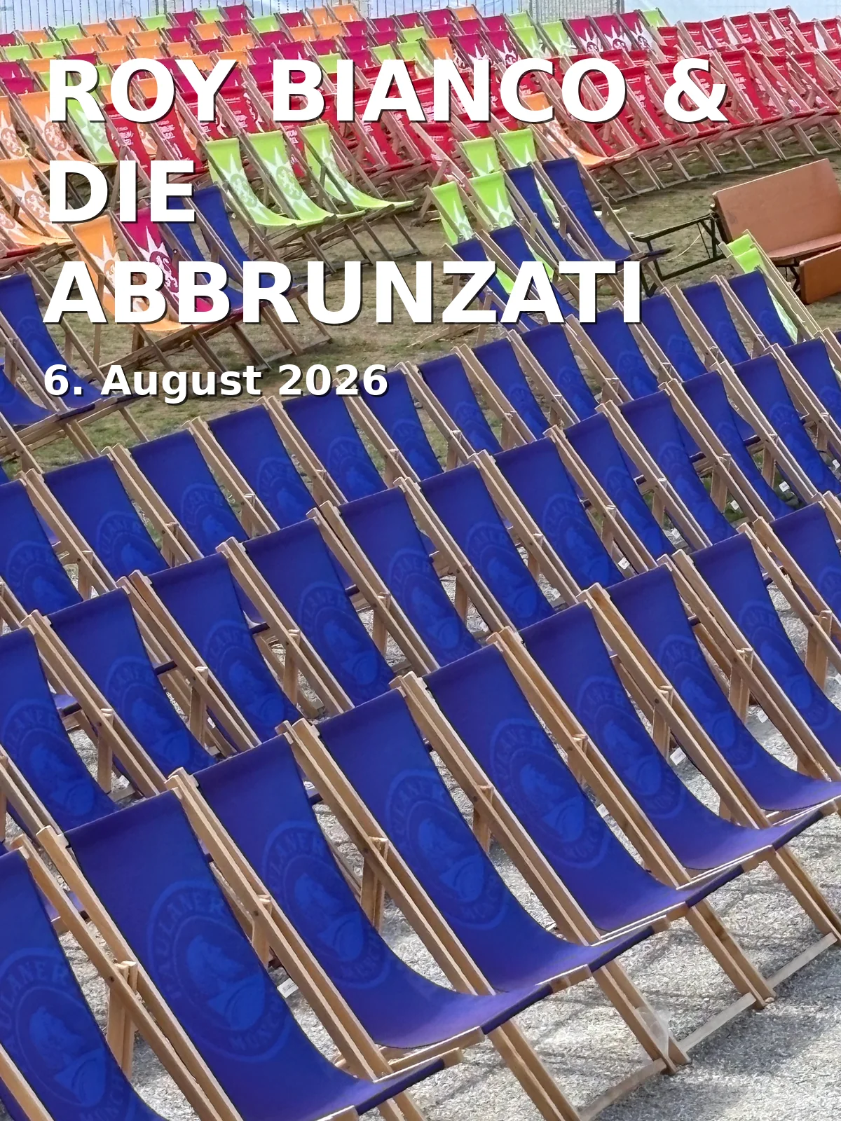 ROY BIANCO & DIE ABBRUNZATI BOYS - LIVE 2026