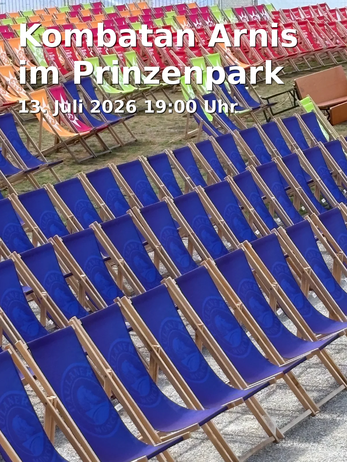 Event: Kombatan Arnis in the Prince Park in Prinzenpark: Trimm-Dich-Platz hinter der Bogensportanlage des PSV, Georg-Westermann-Allee 36, 38100 Braunschweig on 13. July 2026