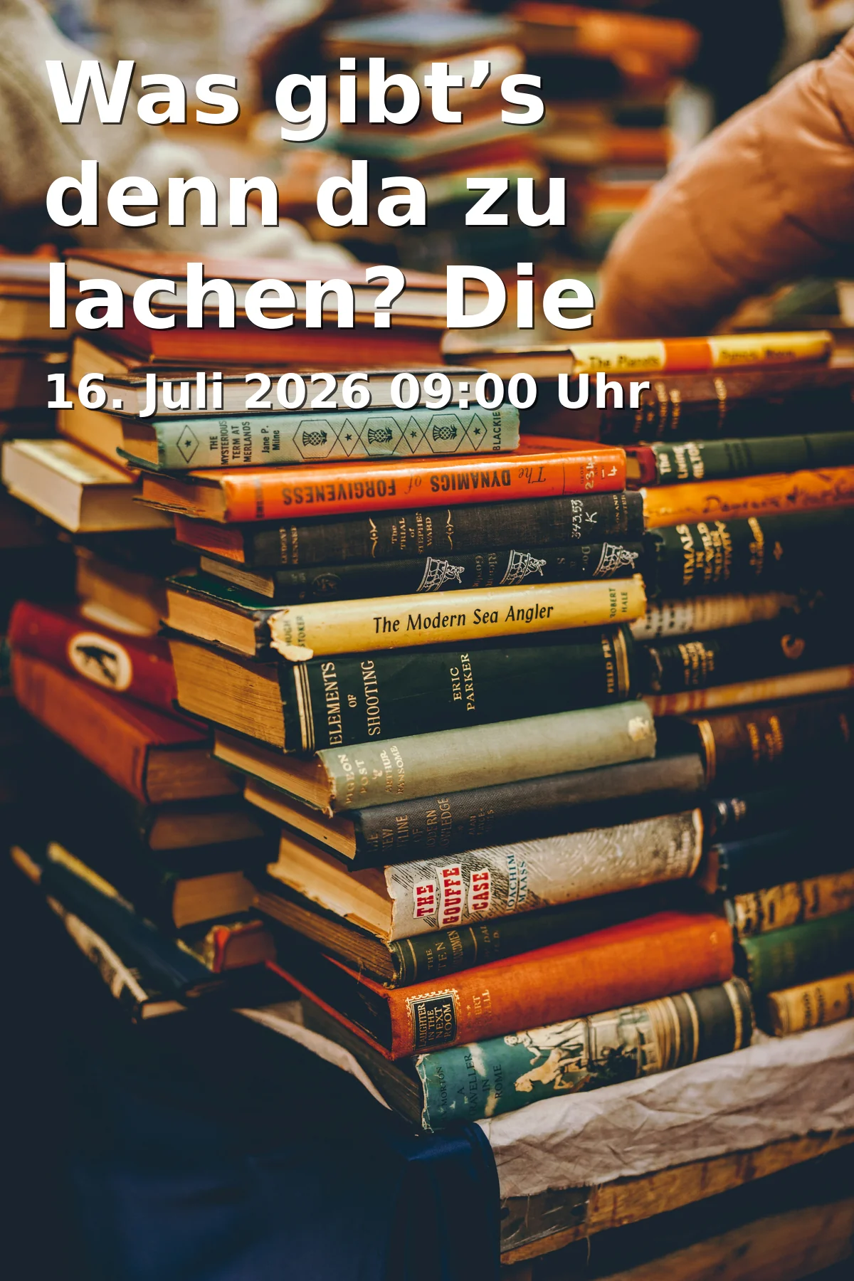 Event: What's there to laugh about? The comedic art of Walter Moers in Stadtmuseum Erlangen, Martin-Luther-Platz 9, 91054 Erlangen on 16. July 2026