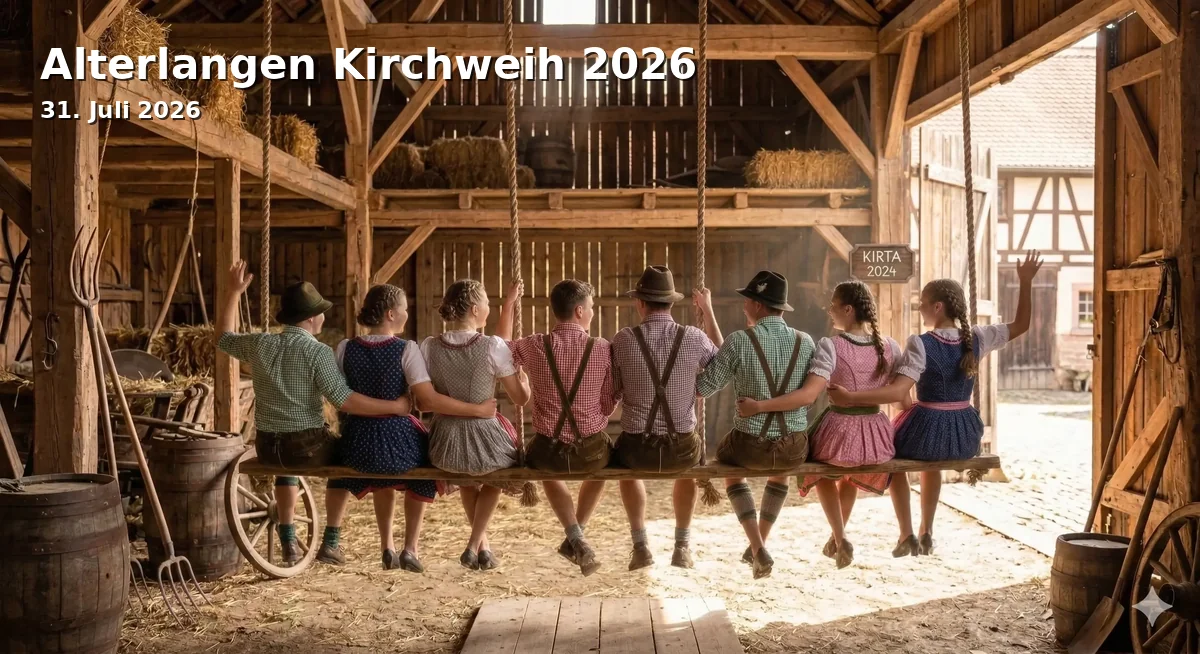 Event: Alterlangen Kirchweih 2026 in Alterlangen, nahe Drei Linden, Erlangen on 31. July 2026