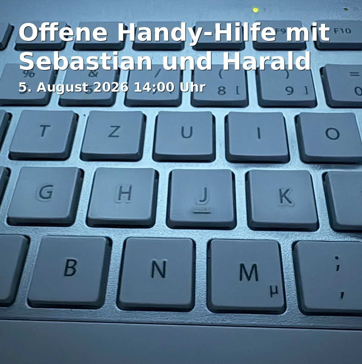 Event: Open Mobile Help with Sebastian and Harald in Familiencafé Rosengarten, Rosenstraße 16-20, 90762 Fürth on 5. August 2026