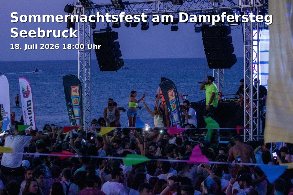 Event: Summer Night Festival at the Ferry Dock Seebruck