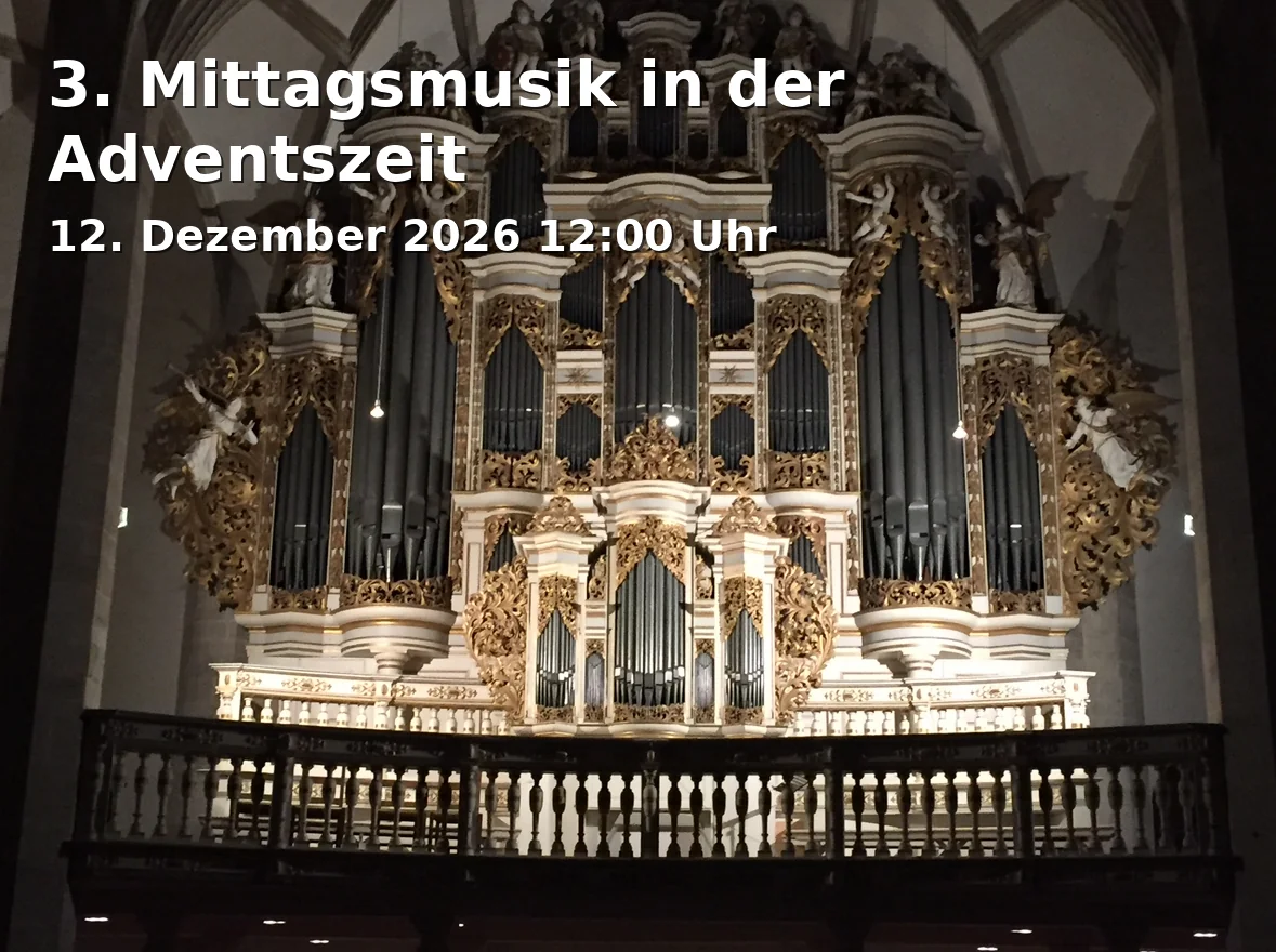 Event: 3. Mittagsmusik in der Adventszeit in Pfarrplatz 11a, 94315 Straubing on 12. Dezember 2026
