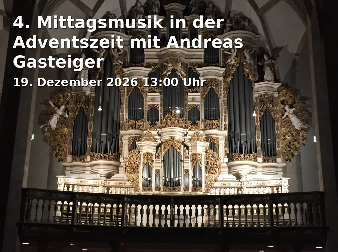 4. Mittagsmusik in der Adventszeit mit Andreas Gasteiger