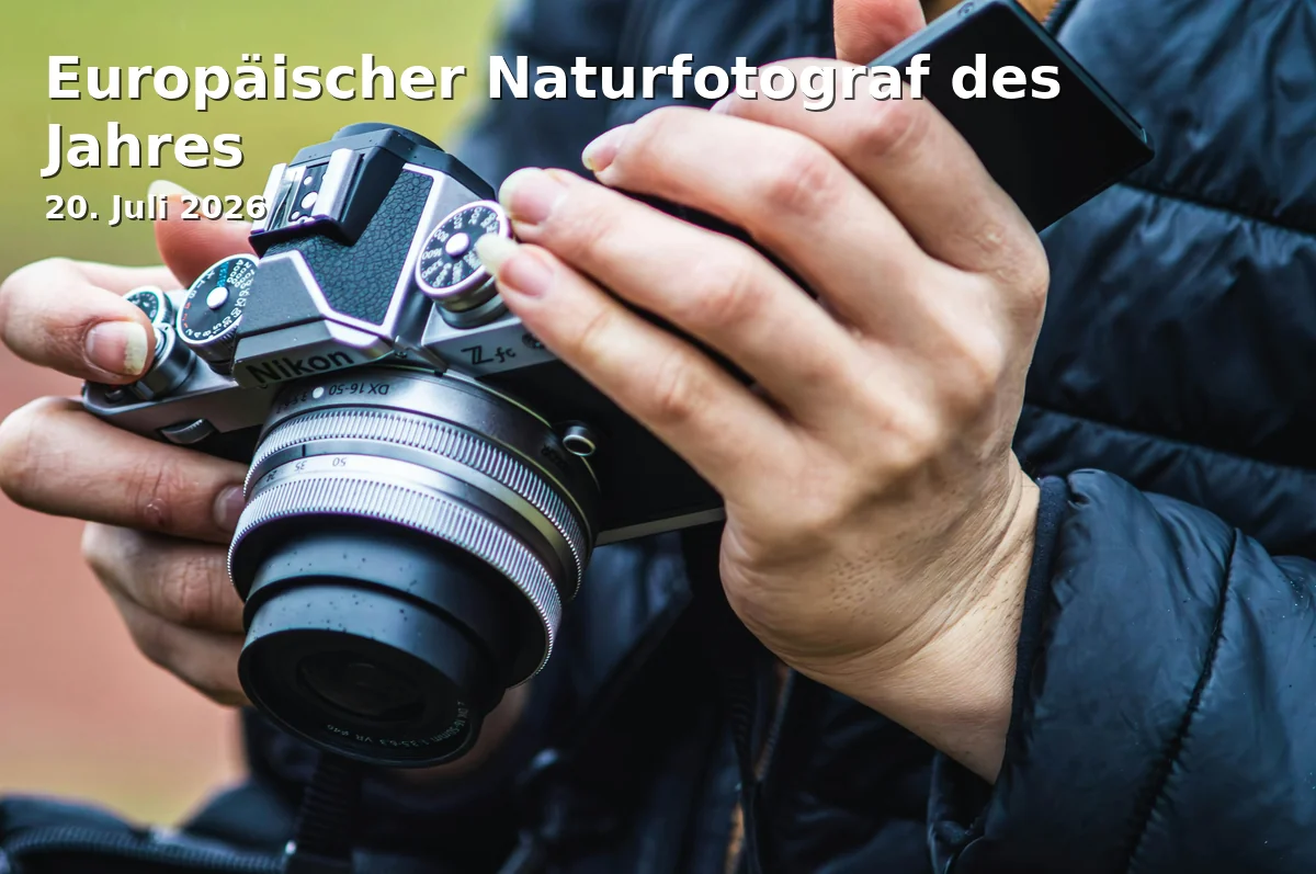 Event: Europäischer Naturfotograf des Jahres in WaldHaus Freiburg, Wonnhaldestr. 6, 79100 Freiburg on 20. Juli 2026