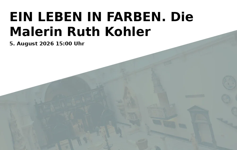 Event: EIN LEBEN IN FARBEN. Die Malerin Ruth Kohler in Domberg 21, 85354 Freising on 5. August 2026