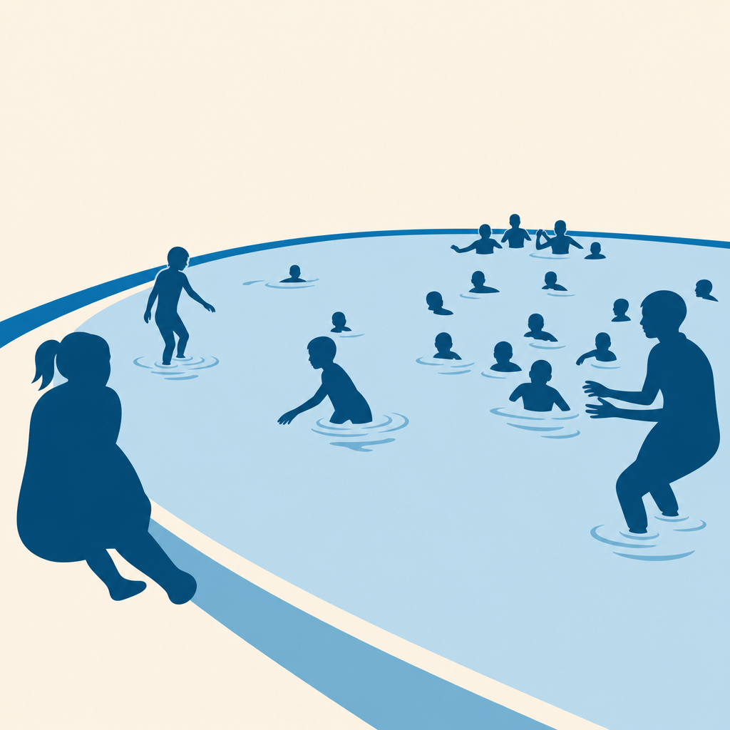 Swim & Run Wettbewerb in Flintsbach