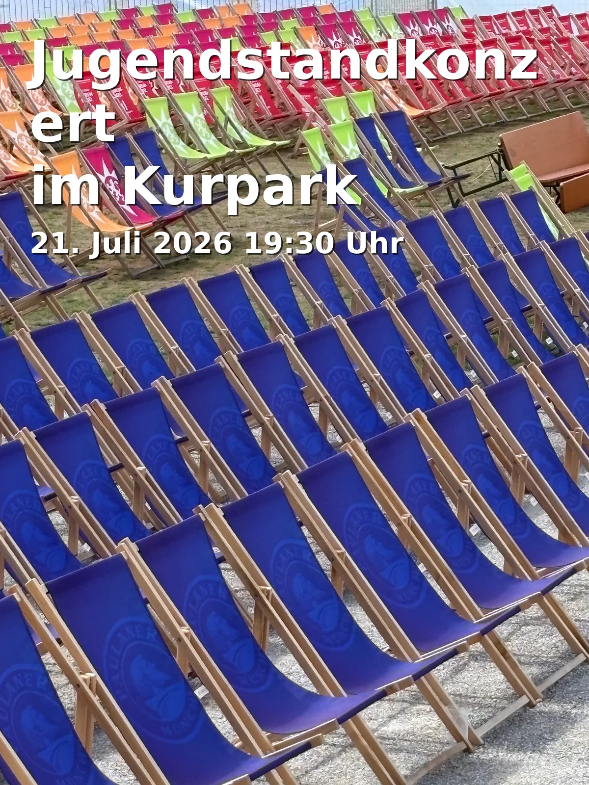 Event: Jugendstandkonzert im Kurpark in Kurpark, Rathausplatz 1, 83233 Bernau am Chiemsee on 21. Juli 2026