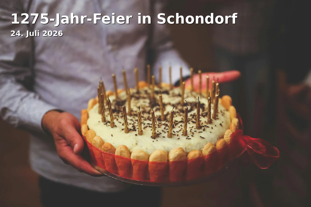 Event: 1275-Year Celebration in Schondorf