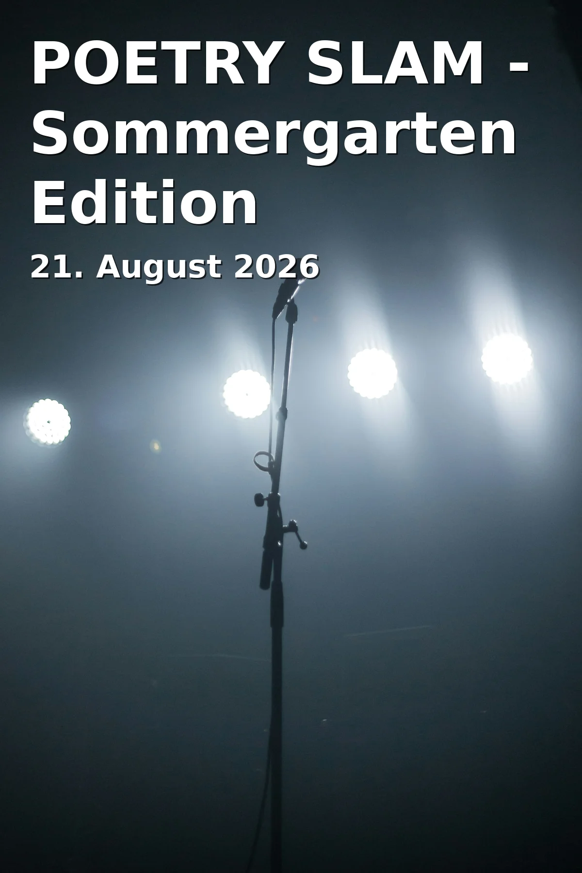 POETRY SLAM - Summer Garden Edition