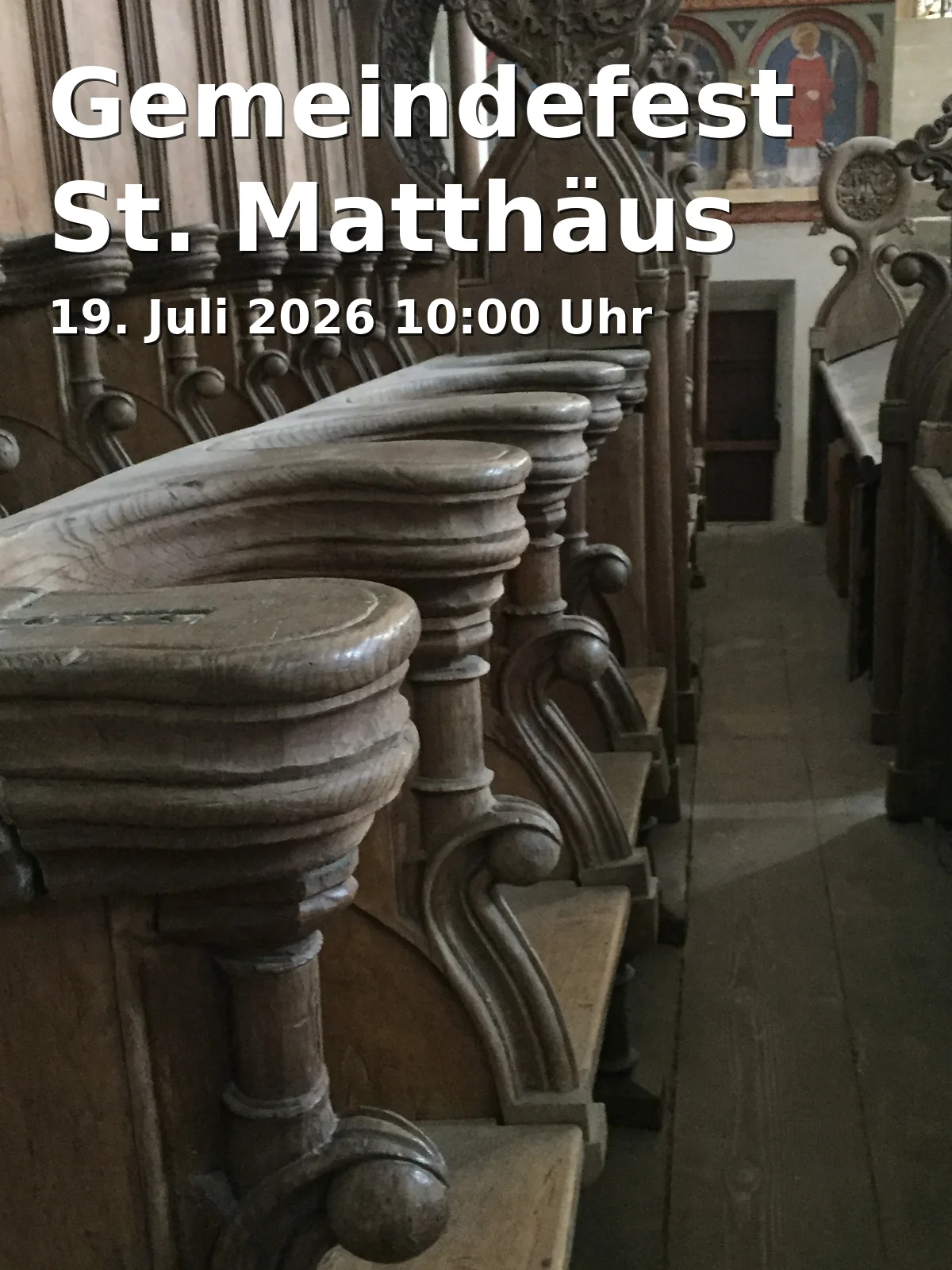 Event: Gemeindefest St. Matthäus