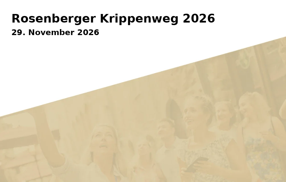 Event: Rosenberger Krippenweg 2026