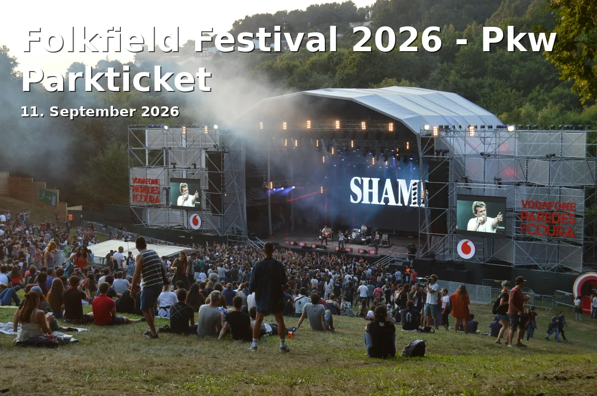 Event: Folkfield Festival 2026 - Car Park Ticket in Amphitheater Gelsenkirchen, Grothusstr. 201, 45883 Gelsenkirchen on 11. September 2026