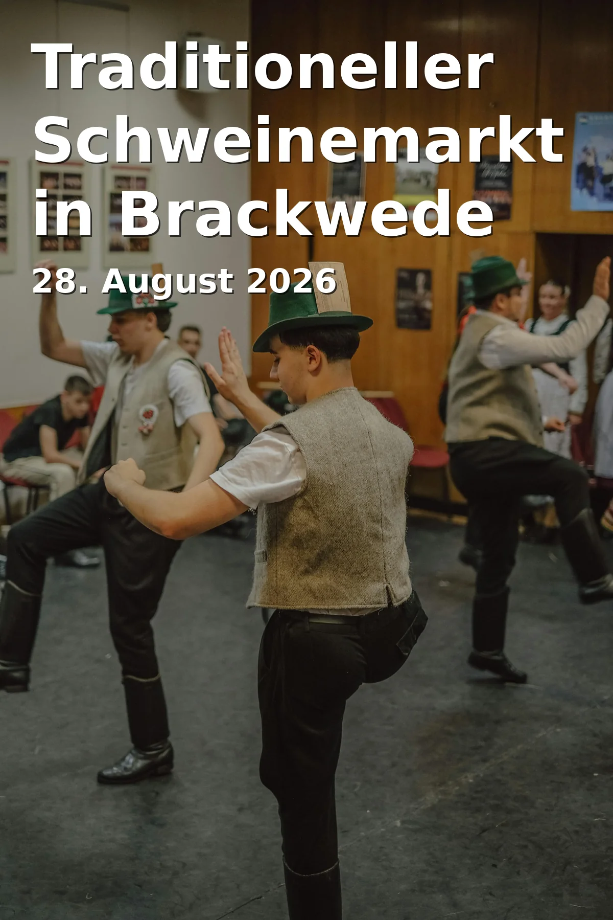 Event: Traditioneller Schweinemarkt in Brackwede in Treppenplatz, Marktplatz und umliegende Straßen, Bielefeld-Brackwede on 28. August 2026