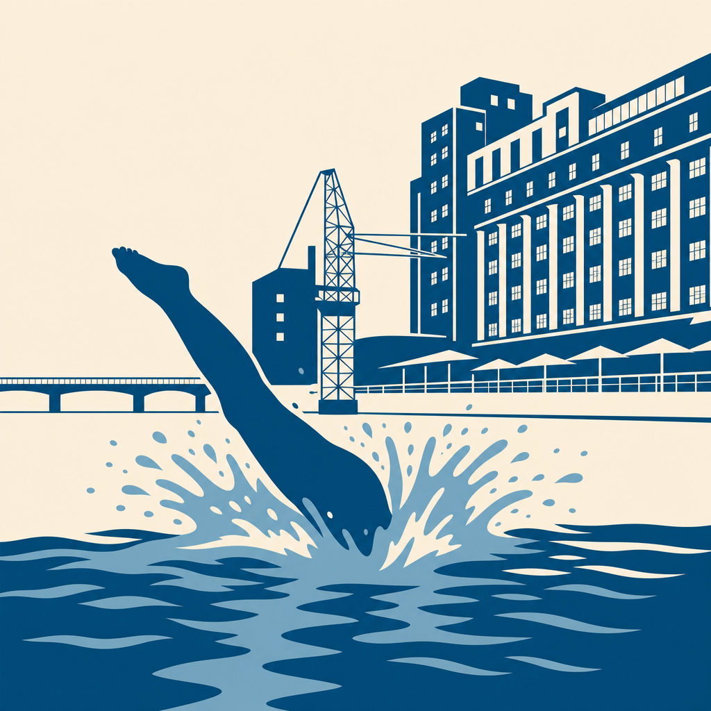 Event: DuisPool 2026: Free Swimming in Duisburg's Inner Harbor in Duisburger Innenhafen, Johannes-Corputius-Platz 1, 47051 Duisburg on 9. August 2026