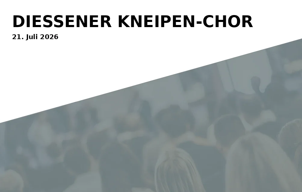 Event: DIESSEN PUB CHOIR