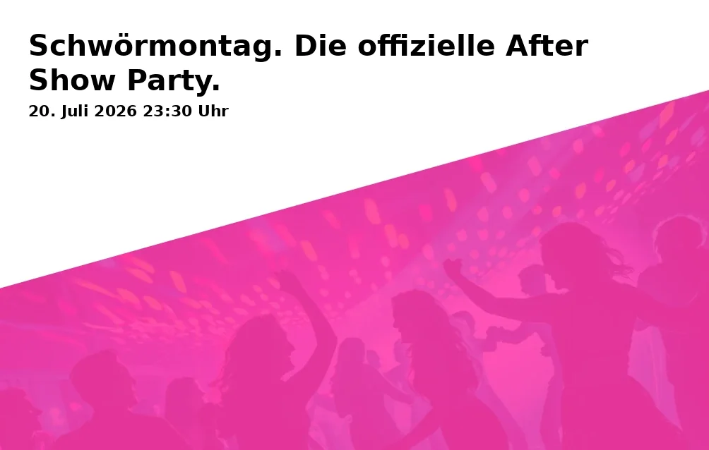 Event: Schwörmontag. Die offizielle After Show Party. in Eins Tiefer, Pfauengasse 19, 89073 Ulm on 20. Juli 2026