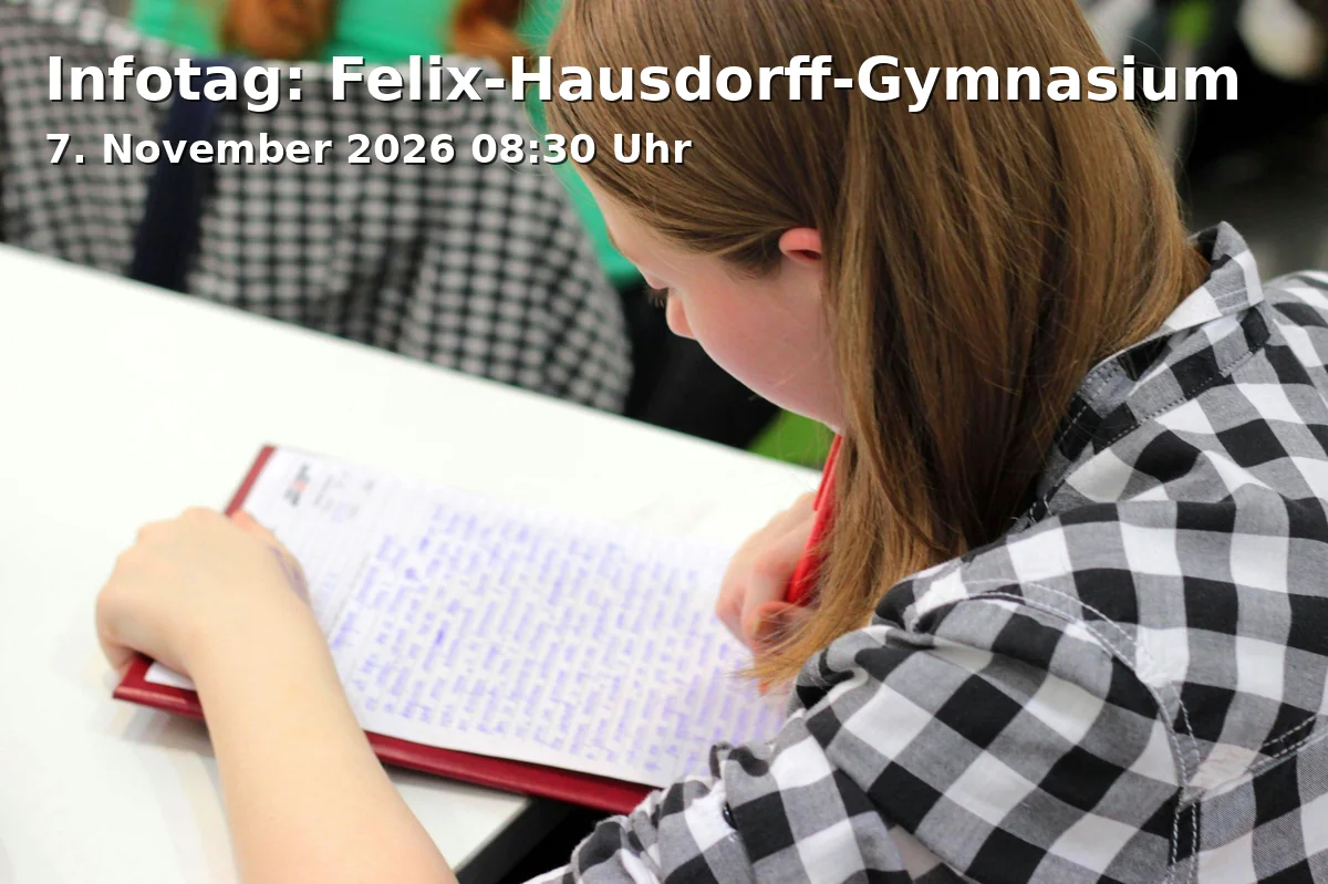 Event: Infotag: Felix-Hausdorff-Gymnasium
