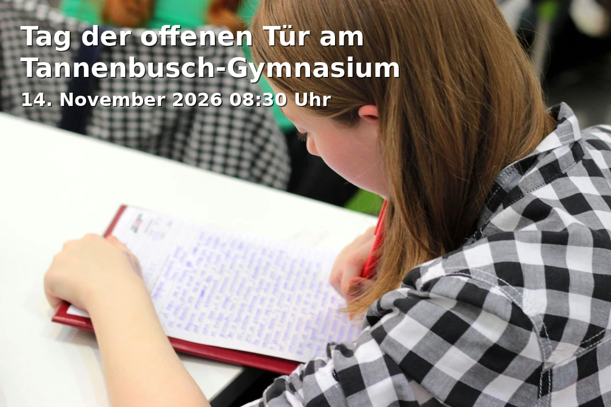 Event: Tag der offenen Tür am Tannenbusch-Gymnasium