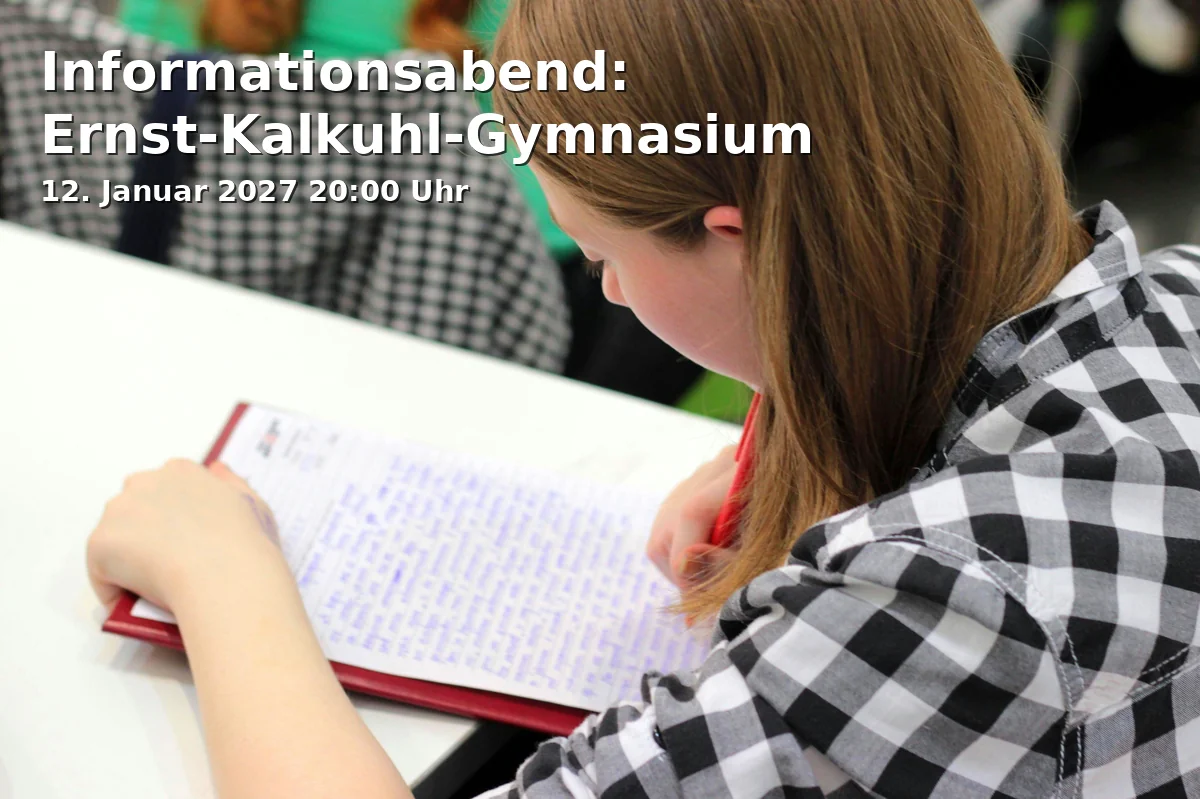 Event: Informationsabend: Ernst-Kalkuhl-Gymnasium
