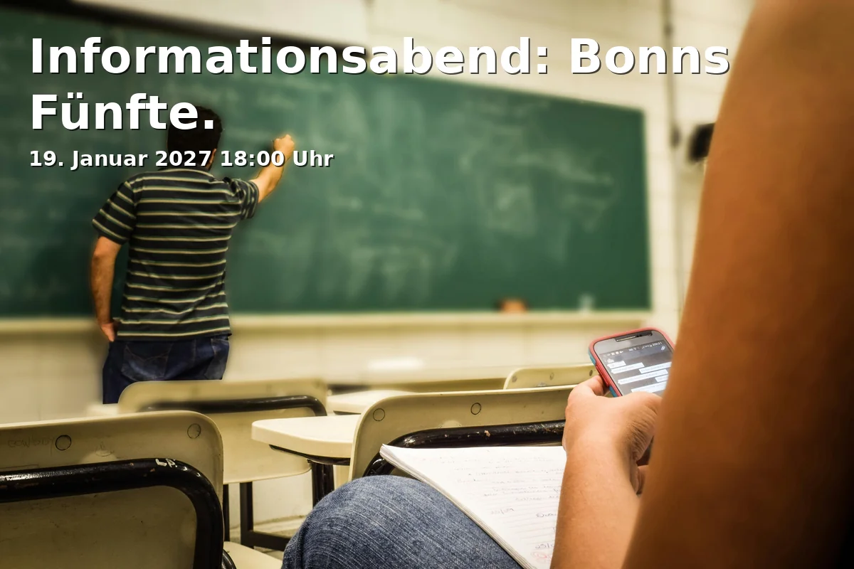 Event: Informationsabend: Bonns Fünfte.