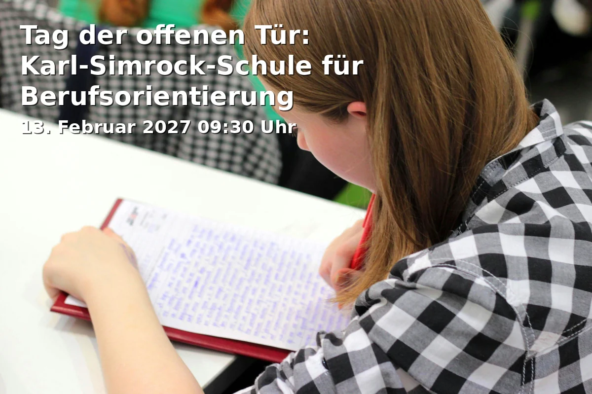 Event: Tag der offenen Tür: Karl-Simrock-Schule für Berufsorientierung