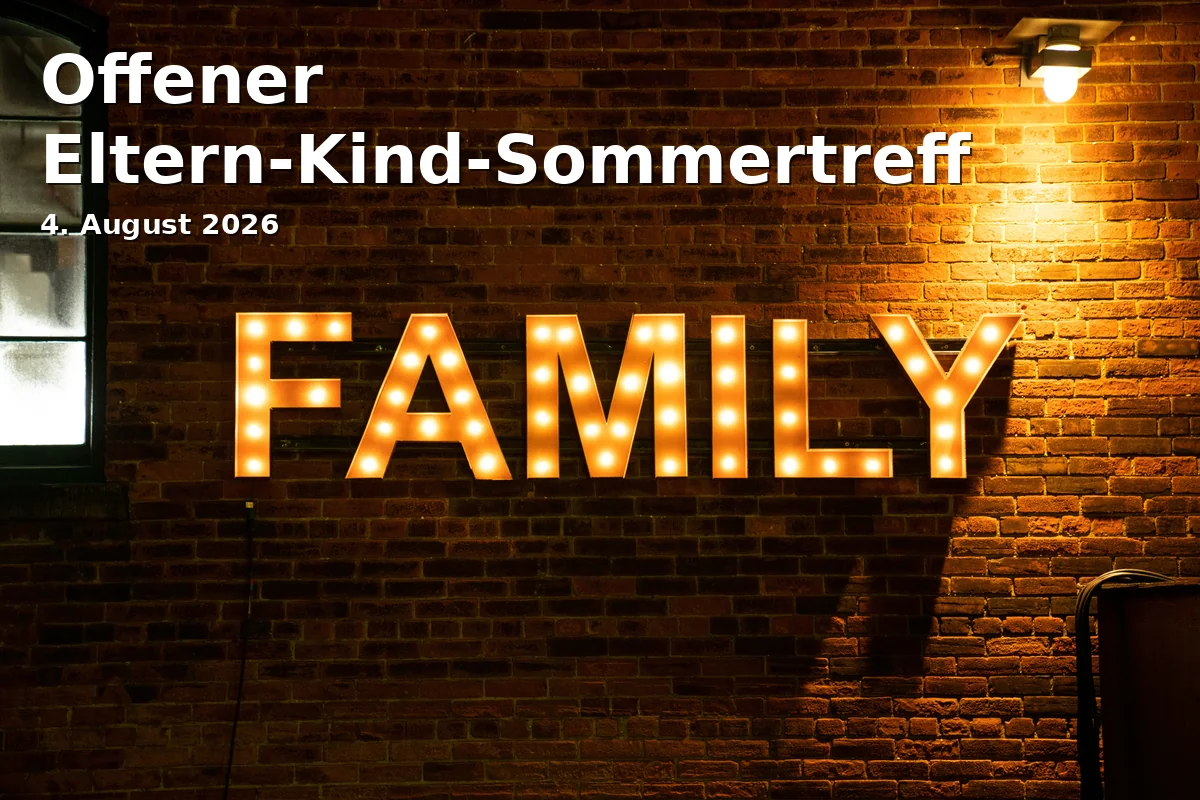 Event: Offener Eltern-Kind-Sommertreff in Haus der Familie, Friesenstraße 6, 53175 Bonn on 4. August 2026
