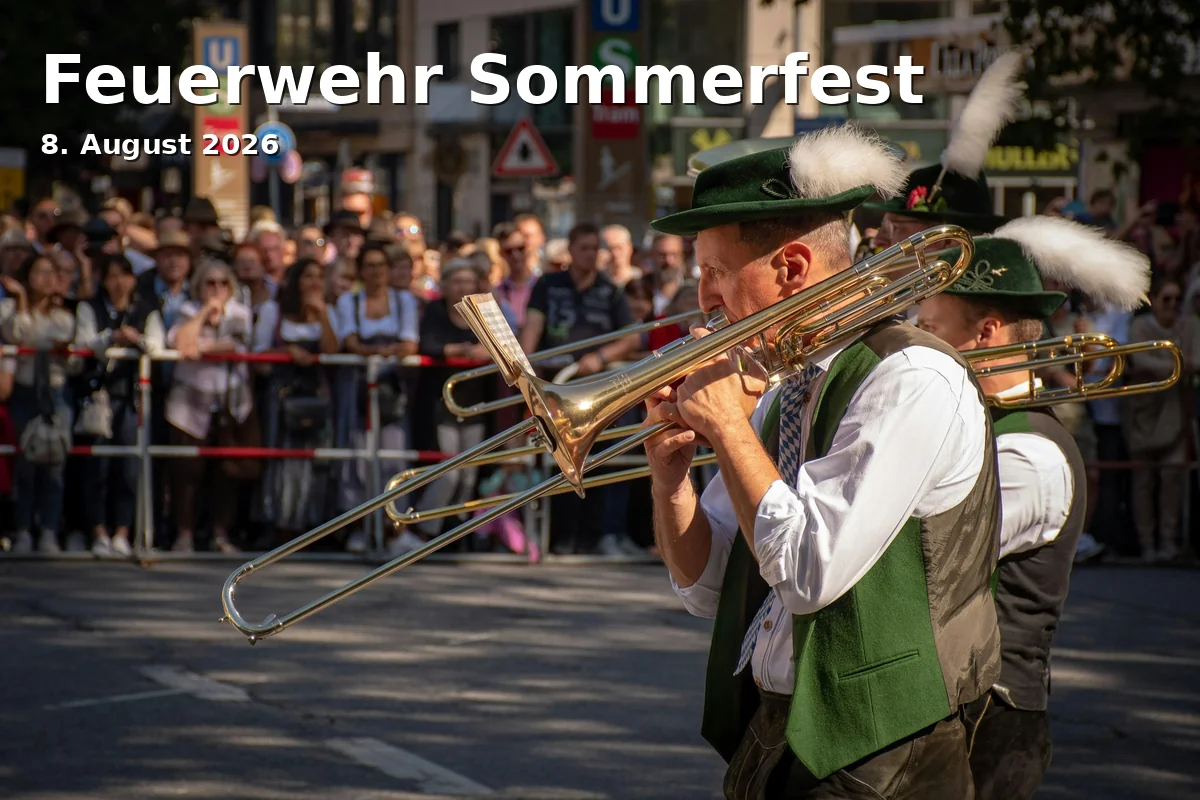Event: Fire Brigade Summer Festival in Helmplatz, Helmplatz, 90762 Fürth on 8. August 2026