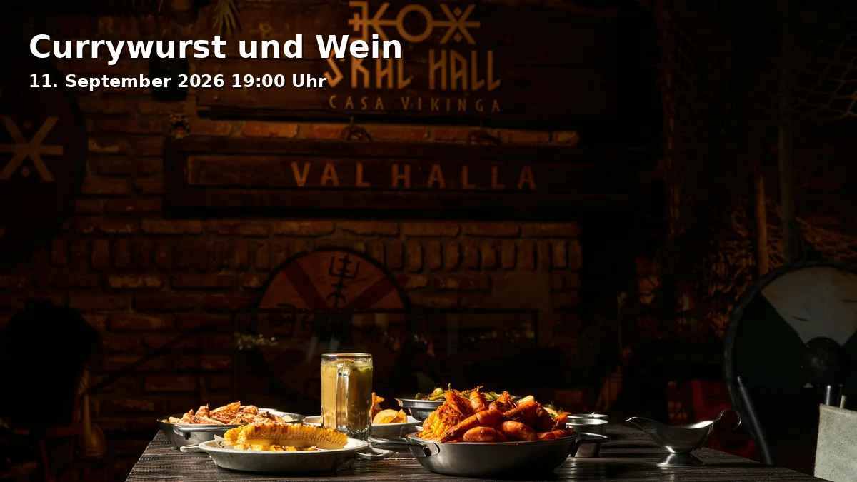 Event: Currywurst and Wine in RheinWein Duisburg, Münchener Str. 64A on 11. September 2026