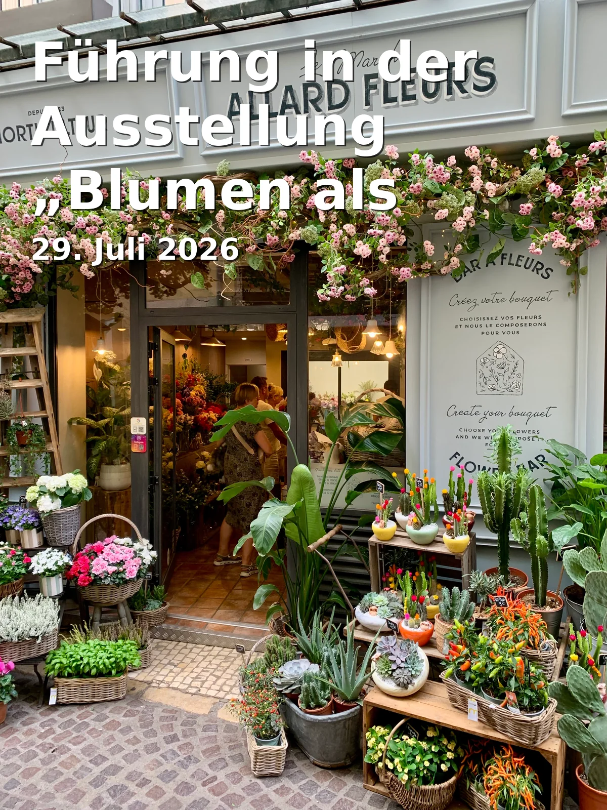 Event: Führung in der Ausstellung „Blumen als Erbe“ in Benary-Speicher, Erfurt on 29. Juli 2026