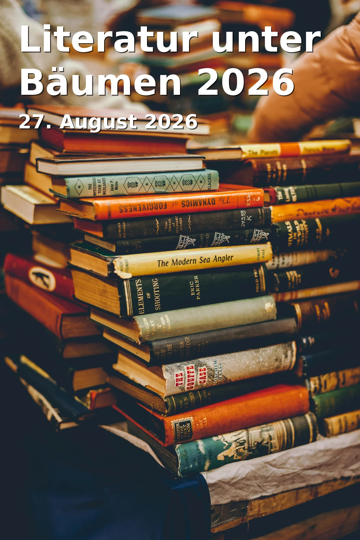 Event: Literature Under the Trees 2026 in Donauinsel, Neu-Ulm on 27. August 2026