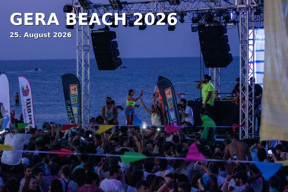 Event: GERA BEACH 2026 in Eventfläche vor dem Kultur- und Kongresszentrum, Gera on 25. August 2026