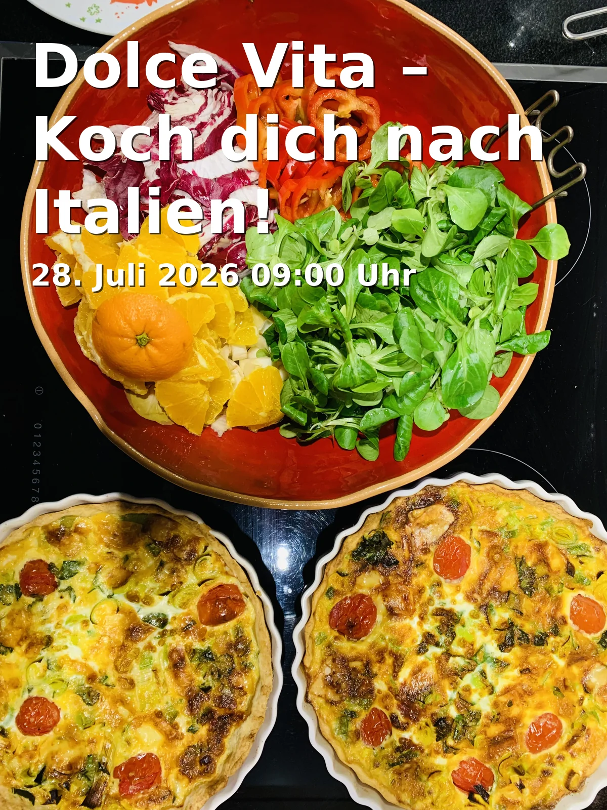 Event: Dolce Vita – Koch dich nach Italien! in Kinder- und Jugendzentrum Lamme, Lammer Heide 7, 38116 Braunschweig on 28. Juli 2026