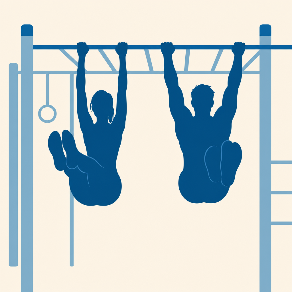 Kraft- und Fitnesstraining am Fitnessparcours in Erlangen
