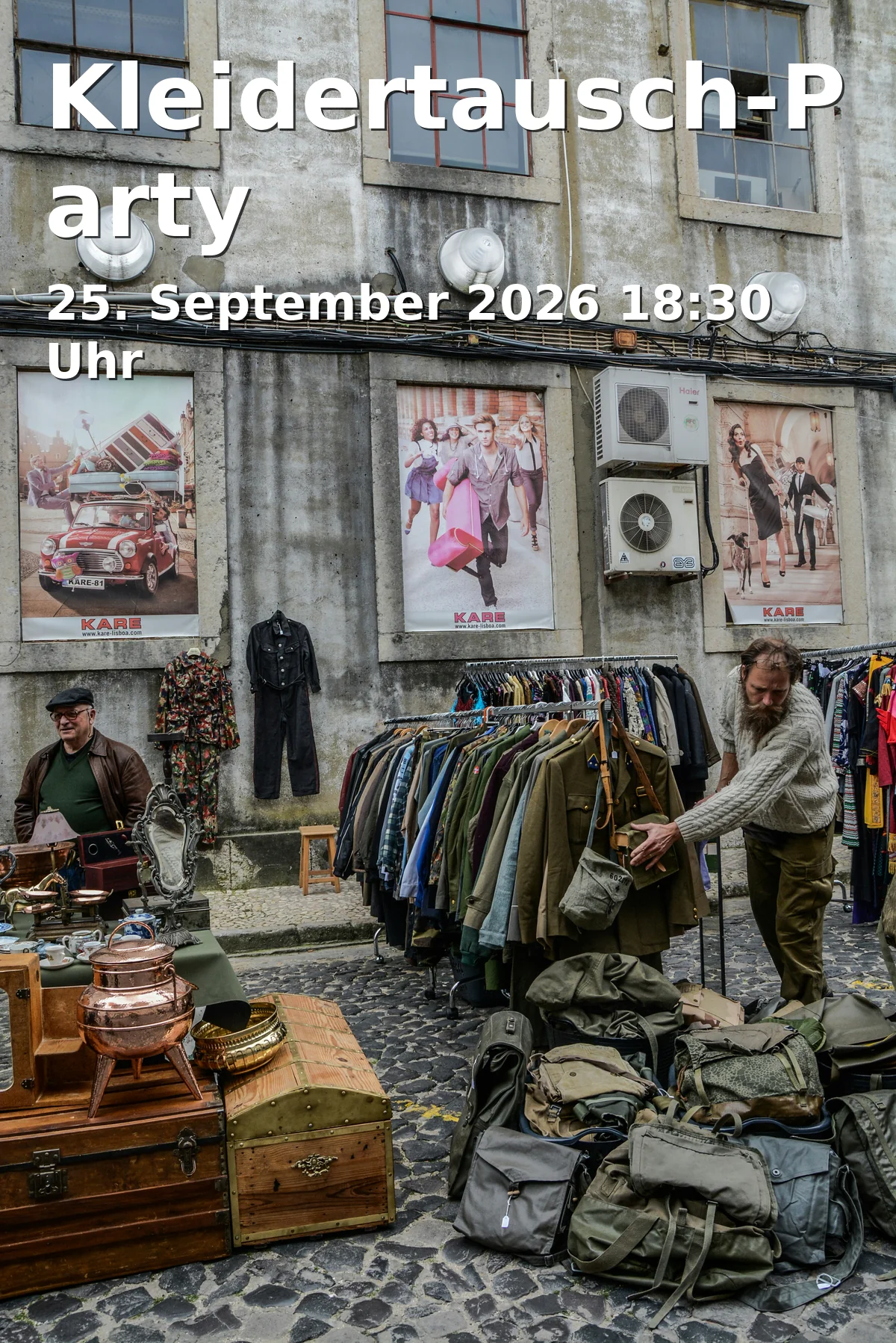 Event: Clothing Swap Party in Mehrzweckhalle Großenseebach, Gartenstraße 39, 91091 Großenseebach on 25. September 2026