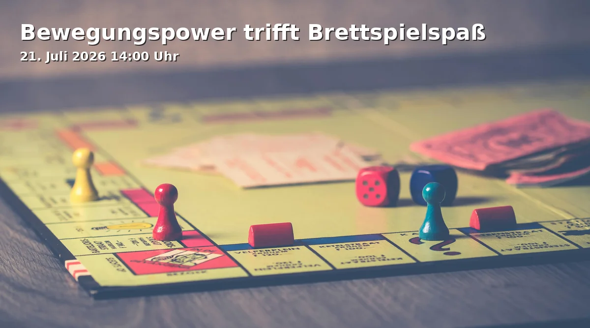 Bewegungspower trifft Brettspielspaß