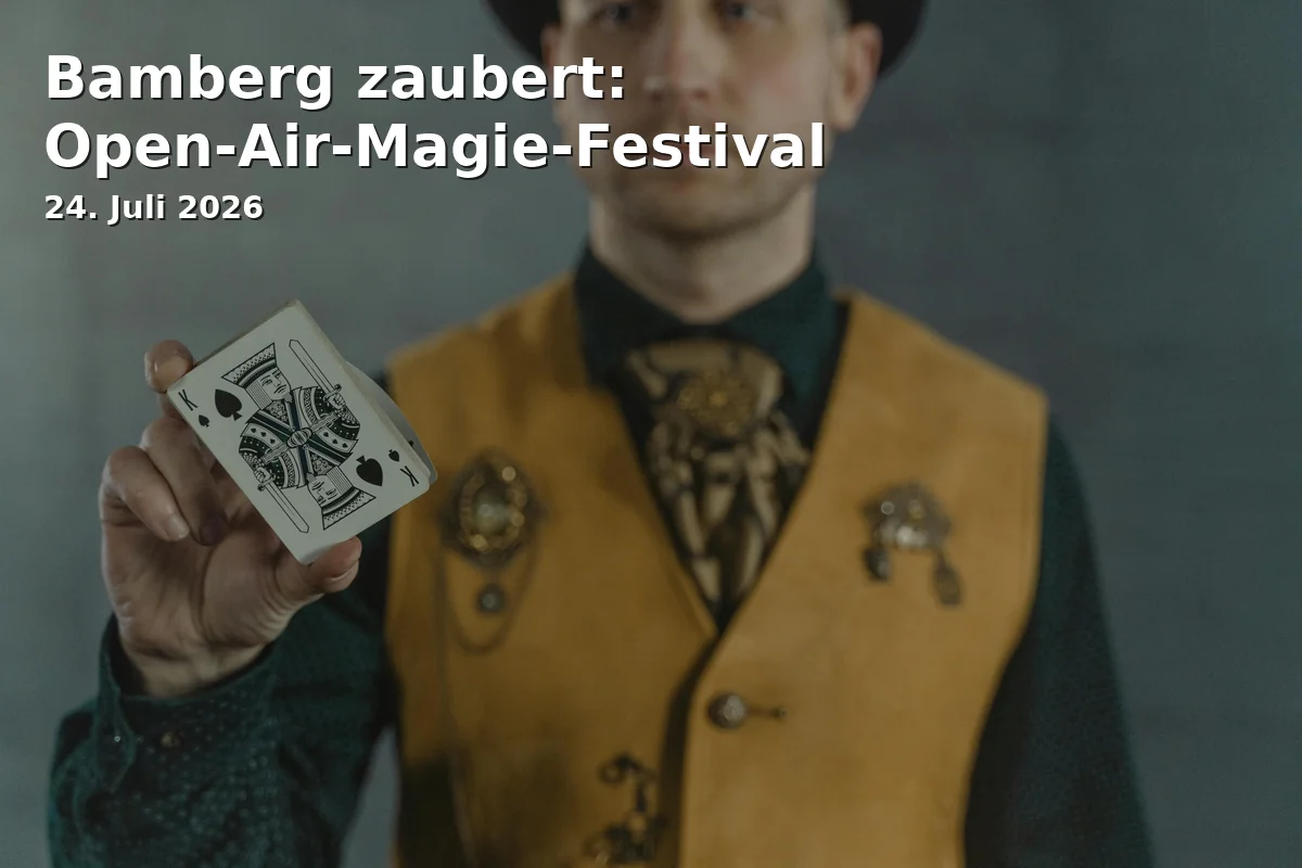 Bamberg zaubert: Open-Air-Magie-Festival