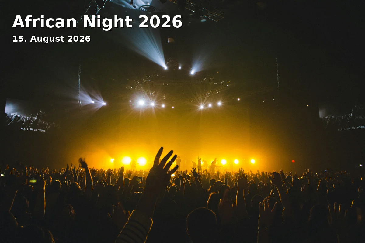 Event: African Night 2026 in Haas-Säle, Obere Sandstraße 7, 96049 Bamberg on 15. August 2026