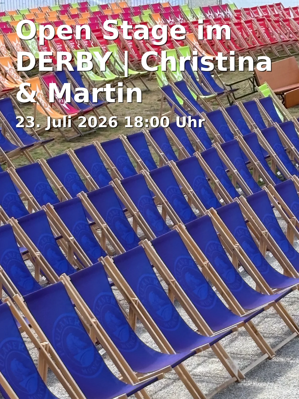 Event: Open Stage im DERBY | Christina & Martin in DERBY bar | grill, Kirchberg 3, 83339 Chieming-Ising on 23. Juli 2026