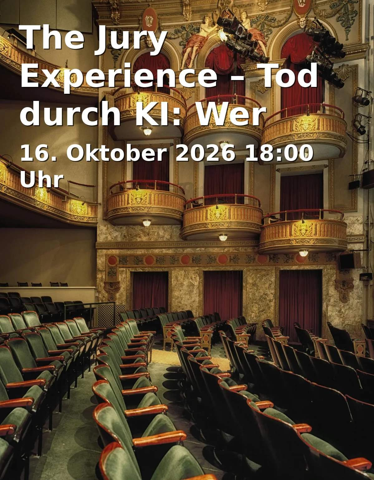 Event: The Jury Experience – Tod durch KI: Wer zahlt den Preis?