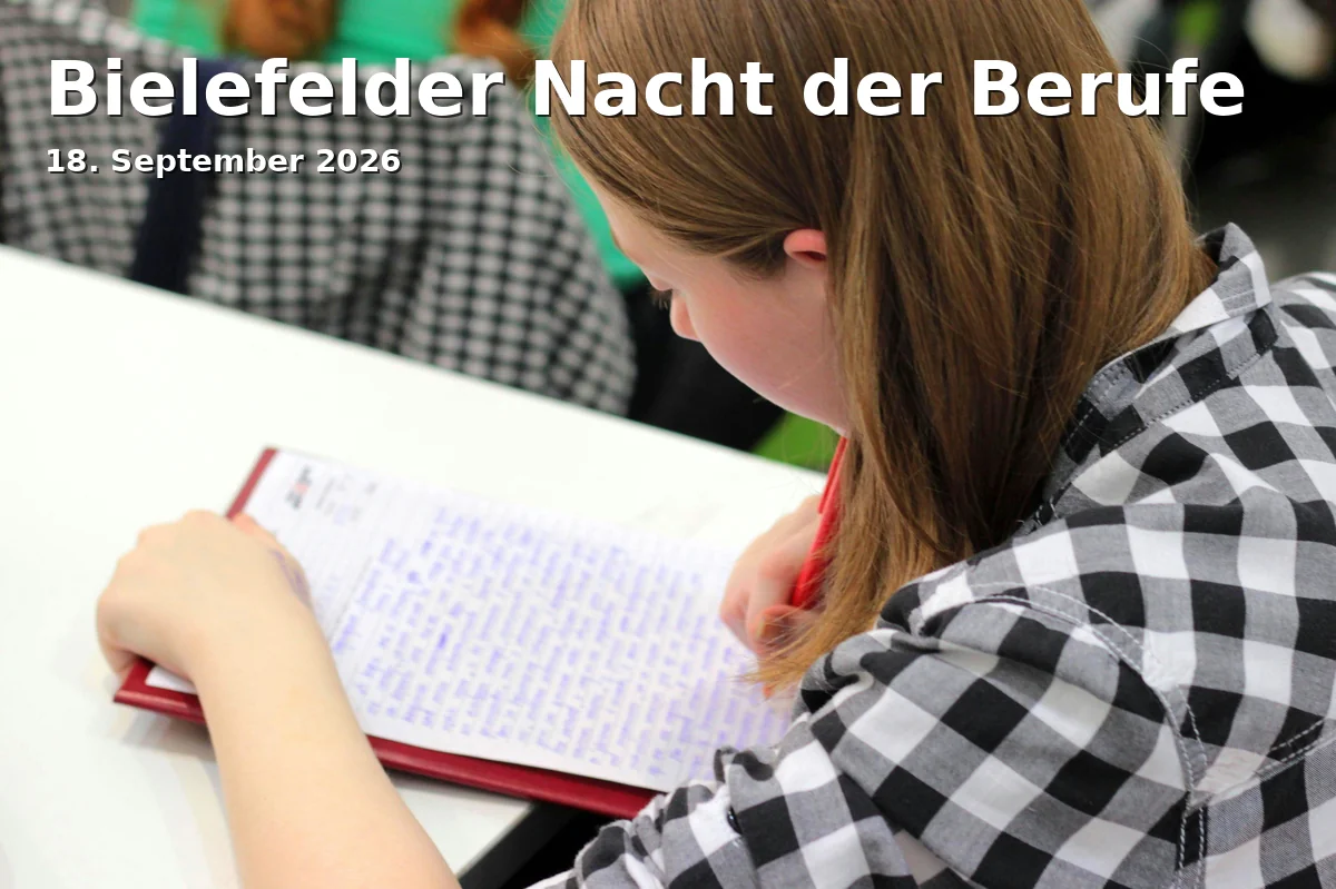 Event: Bielefeld Night of Careers in Zentralbibliothek am Neumarkt, Neumarkt 1, 33602 Bielefeld on 18. September 2026