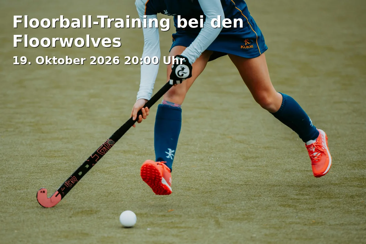 Event: Floorball-Training bei den Floorwolves