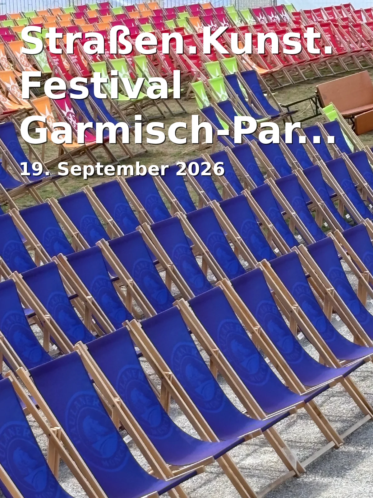 Event: Straßen.Kunst.Festival Garmisch-Partenkirchen in Innenstadt Garmisch-Partenkirchen, 82467 Garmisch-Partenkirchen on 19. September 2026