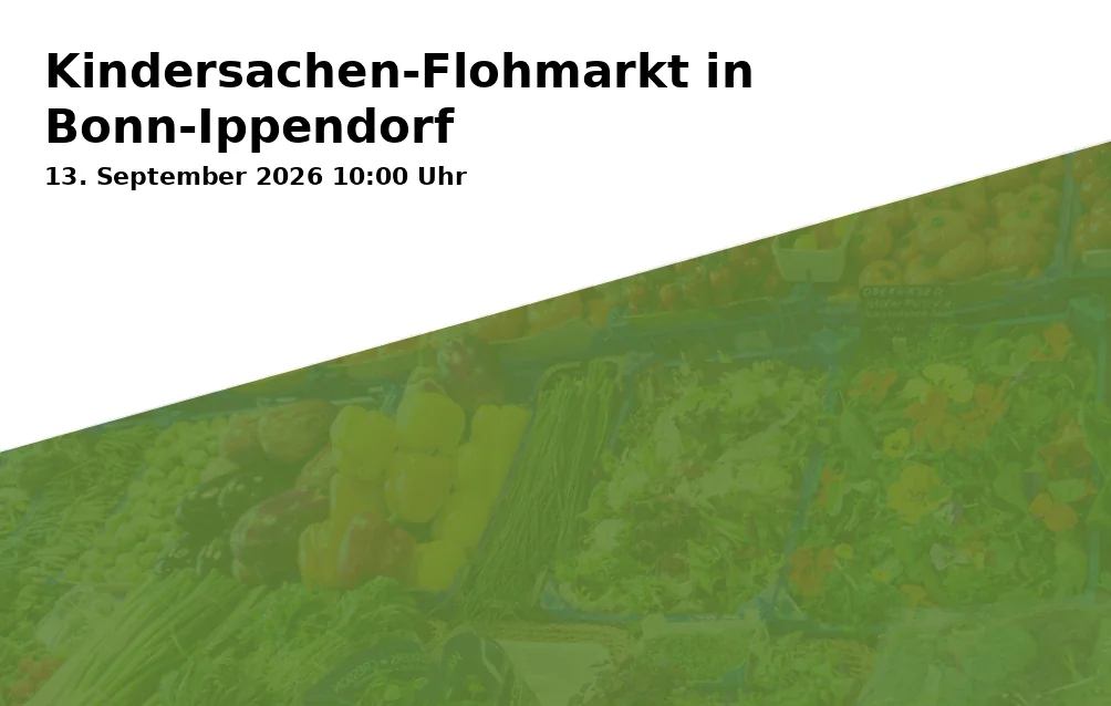 Event: Kindersachen-Flohmarkt in Bonn-Ippendorf in DRK-Kita Cläre-Grüneisen-Haus Ippendorf on 13. September 2026