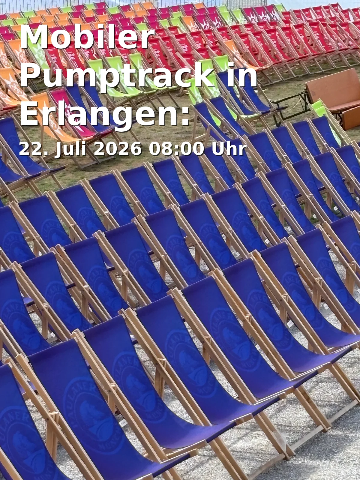 Mobile Pumptrack in Erlangen: Free Riding Fun at Paul-Gordan-Straße