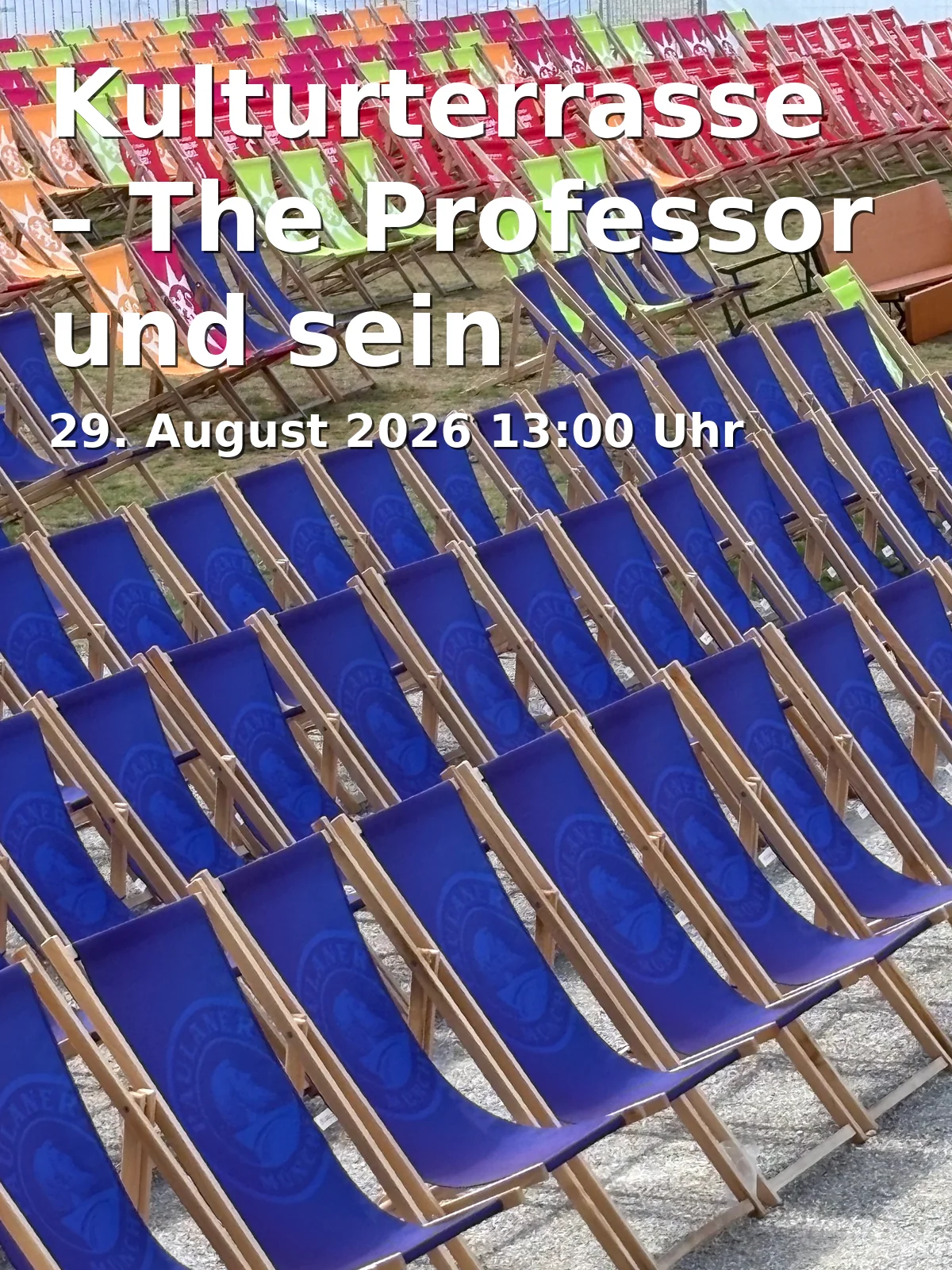 Event: Kulturterrasse – The Professor und sein Roboter in Kulturterrasse, Rosenstraße 50, 90762 Fürth on 29. August 2026