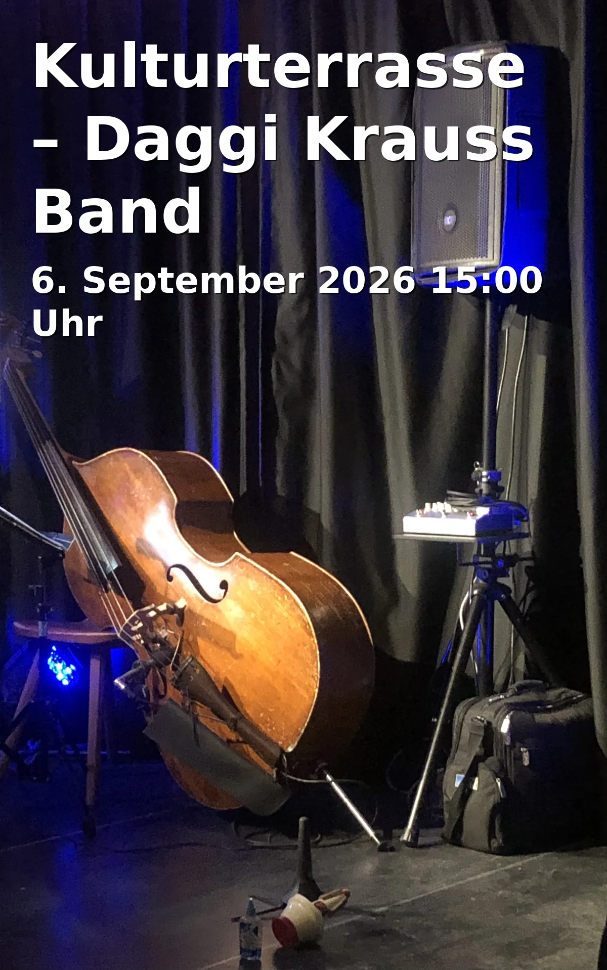 Event: Kulturterrasse – Daggi Krauss Band in Kulturterrasse, Rosenstraße 50, 90762 Fürth on 6. September 2026