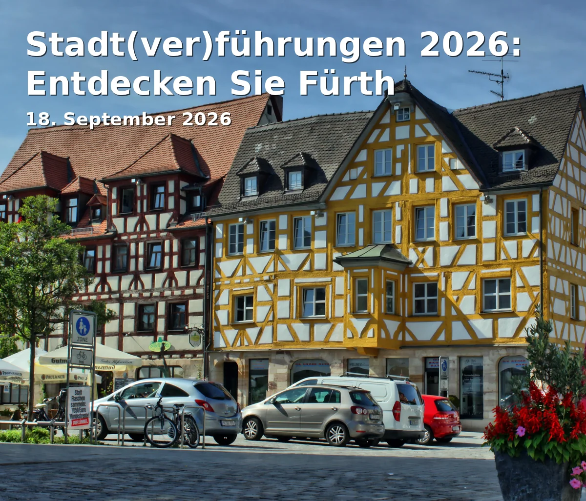 Event: Stadt(ver)führungen 2026: Entdecken Sie Fürth in Stadtzentrum Fürth, Rudolf-Breitscheid-Straße, 90762 Fürth on 18. September 2026