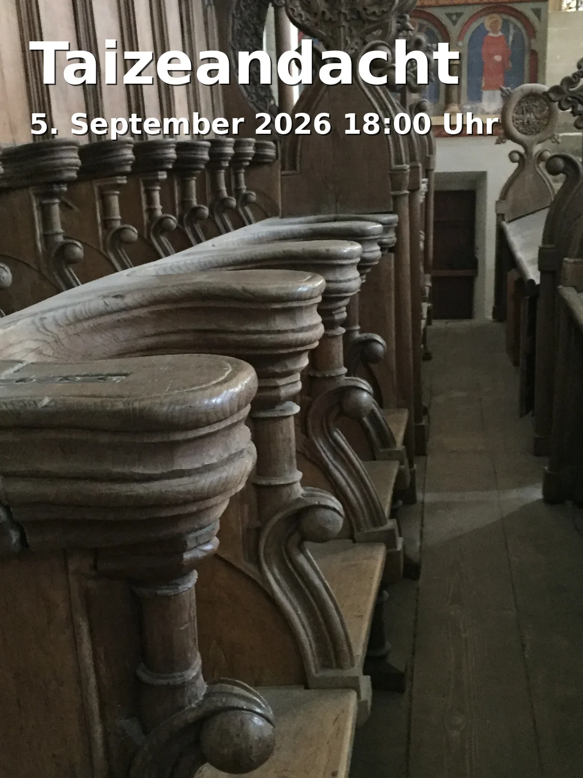 Event: Taize Prayer Service in Karmel Kirche am Innenhafen, Karmelplatz 1-3, 47051 Duisburg on 5. September 2026
