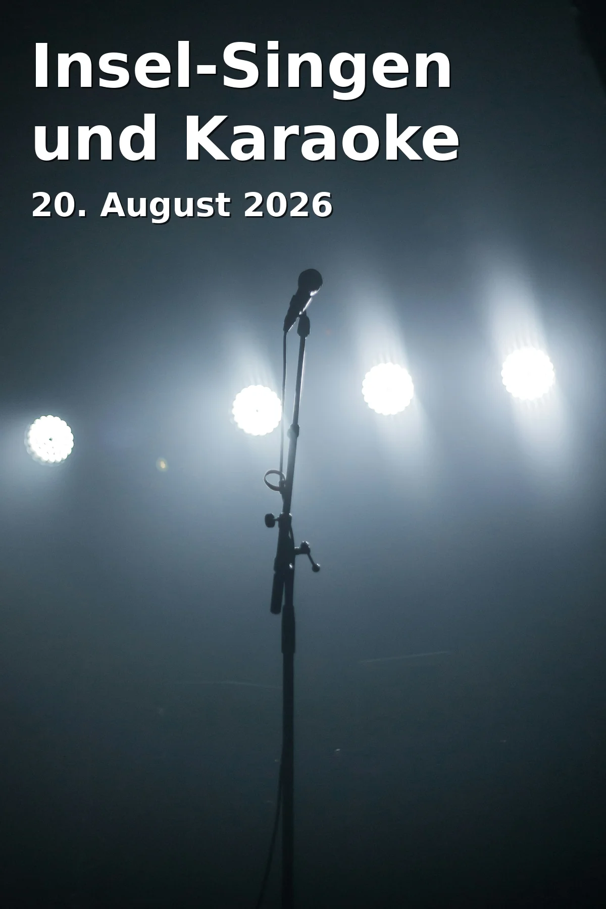 Event: Island Singing and Karaoke in Inselbühne Freundschaftsinsel, Potsdam on 20. August 2026